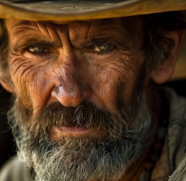 An Australian outback pioneer struggles to build a new life