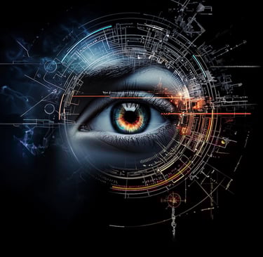 Eye and brain neural interface for photos