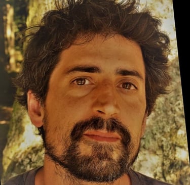 photo de Samuel Chazot, artiste plasticien, art et nature