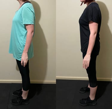 Weightloss transformation results