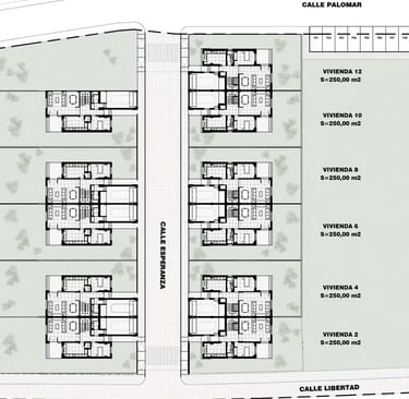 Plano Residencial Esperanza por Propeis