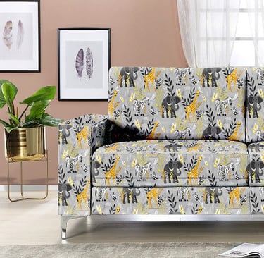 classic printed sofa 