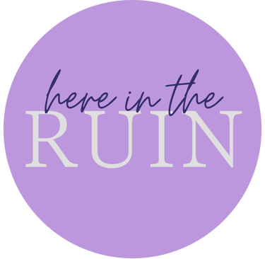 Here in the Ruin Logo