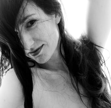Black and White Portrait of Jennadea 