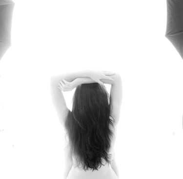 black & white photo of Jennadea