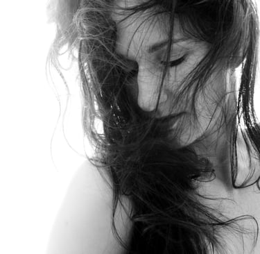 Black and White Portrait of Jennadea