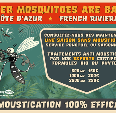 tarif démoustication sur la Cote d'Azur