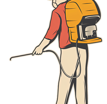 Traitement professionnel dans un jardin méditerranéen