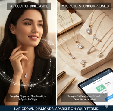 Affordable Lab-Grown Diamond Pendant Necklaces
