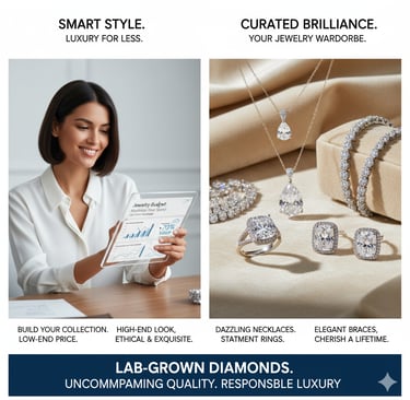 Budget Lab-Grown Diamond Jewelry