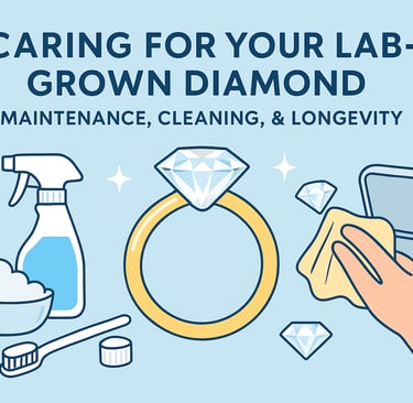 Caring for Your Lab-Grown Diamond