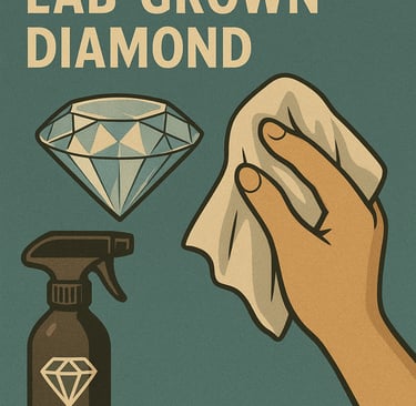 Cleaning Your Lab-Grown Diamond