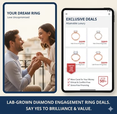 Lab-Grown Diamond Engagement Ring Deals