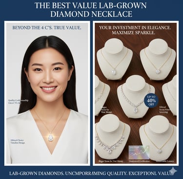 The Best Value Lab-Grown Diamond Necklace