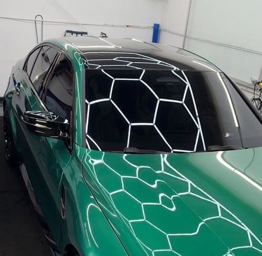 50% VLT tint on BMW M3 in Livermore, CA.