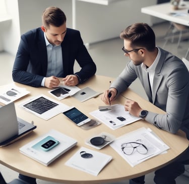 A modern contact form interface for electronet trade.