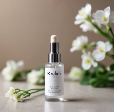 a white jar of deria smart skin care products