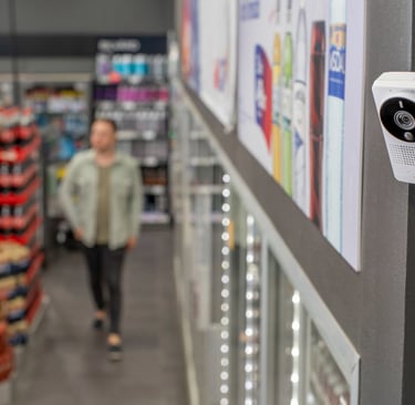 Axis Camera Petrol Station