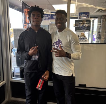 Adairian receive a full ride offer from DJ William Coach ACU 