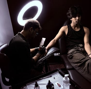 navi mumbai best tattoo studio in kharghar tattoo artist omkar patil