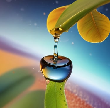 An elegant hair straightener resting on a vanity with soft lighting.