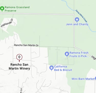 map to the vineyard