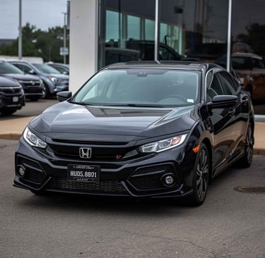 Honda Civic usado com preço elevado em concessionária