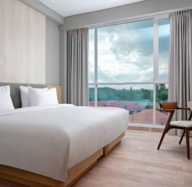 Deluxe room santika Bukittinggi