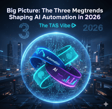 Big Picture: The Three Megatrends Shaping AI Automation in 2026