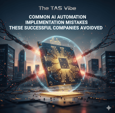 Common AI Automation Implementation Mistakes These Successful Companies Avoided