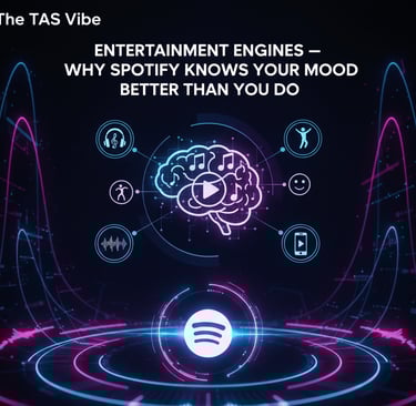 Entertainment Engines – Why Spotify Knows Your Mood Better Than You Do