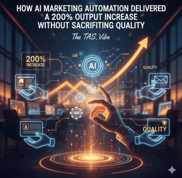 How AI Marketing Automation Delivered a 200% Output Increase Without Sacrificing Quality