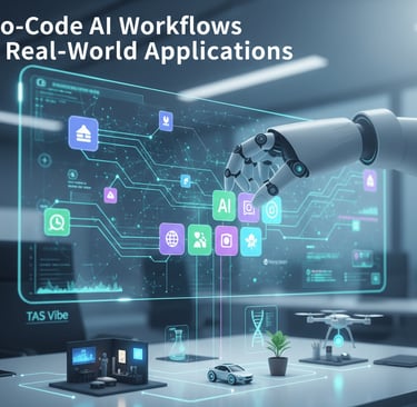 No-Code AI Workflows & Real-World Applications