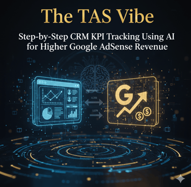 Step-by-Step CRM KPI Tracking Using AI for Higher Google AdSense Revenue
