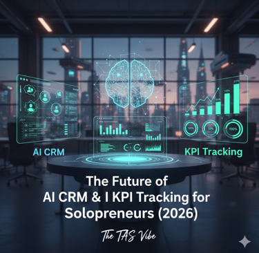 The Future of AI CRM & KPI Tracking for Solopreneurs (2026)