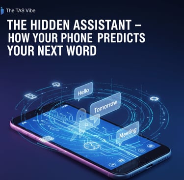 The Hidden Assistant – How Your Phone Predicts Your Next Word