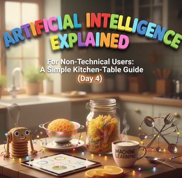 Artificial Intelligence Explained for Non-Technical Users: A Simple Kitchen-Table Guide (Day 4)