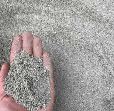 Pasir silika natural