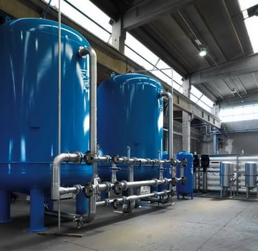 Pasir silika untuk water treatment plant