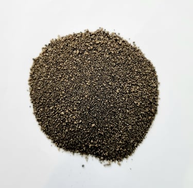 Pasir warna hitam yang dijual oleh PT Cipta Putra Permata Abadi