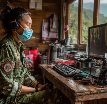 The practice of military triage operates within a profound ethical chasm defined by the tension betw