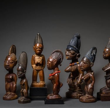 ibeji thomas halling ibedji yoruba collector collectionneur suédois swedish