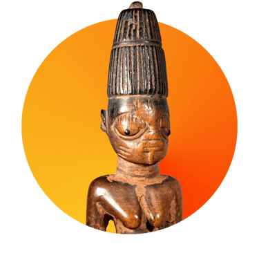 The Master of the Elevated Headdresses ibedji