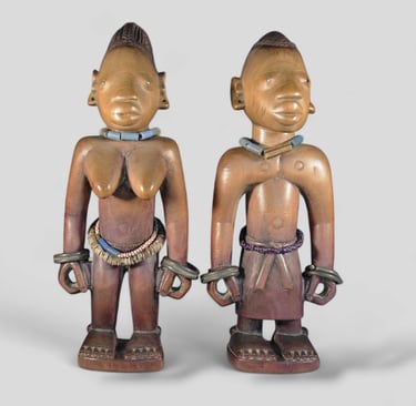 ibeji ado odo awori ibedji yoruba nigeria twin figure jumeaux