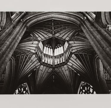 Ceiling in Ely Cathedral, Cambridgeshare. Creator: Slawek Dejneka