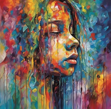 black blue and yellow textile