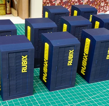 miniatures imprimées en 3d pour communication d’entreprise