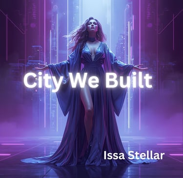 album cover by Issa Stellar City We Built-Stellar Radio