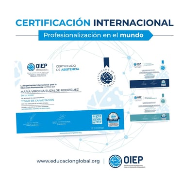 certificación internacional OIEP