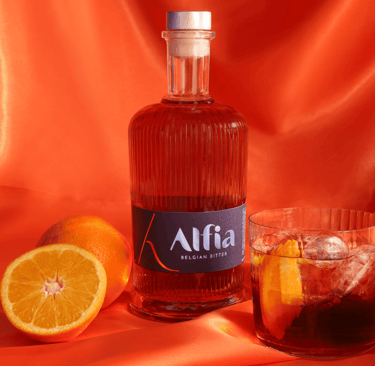 Alfia Belgian Bitter Negroni Cocktail